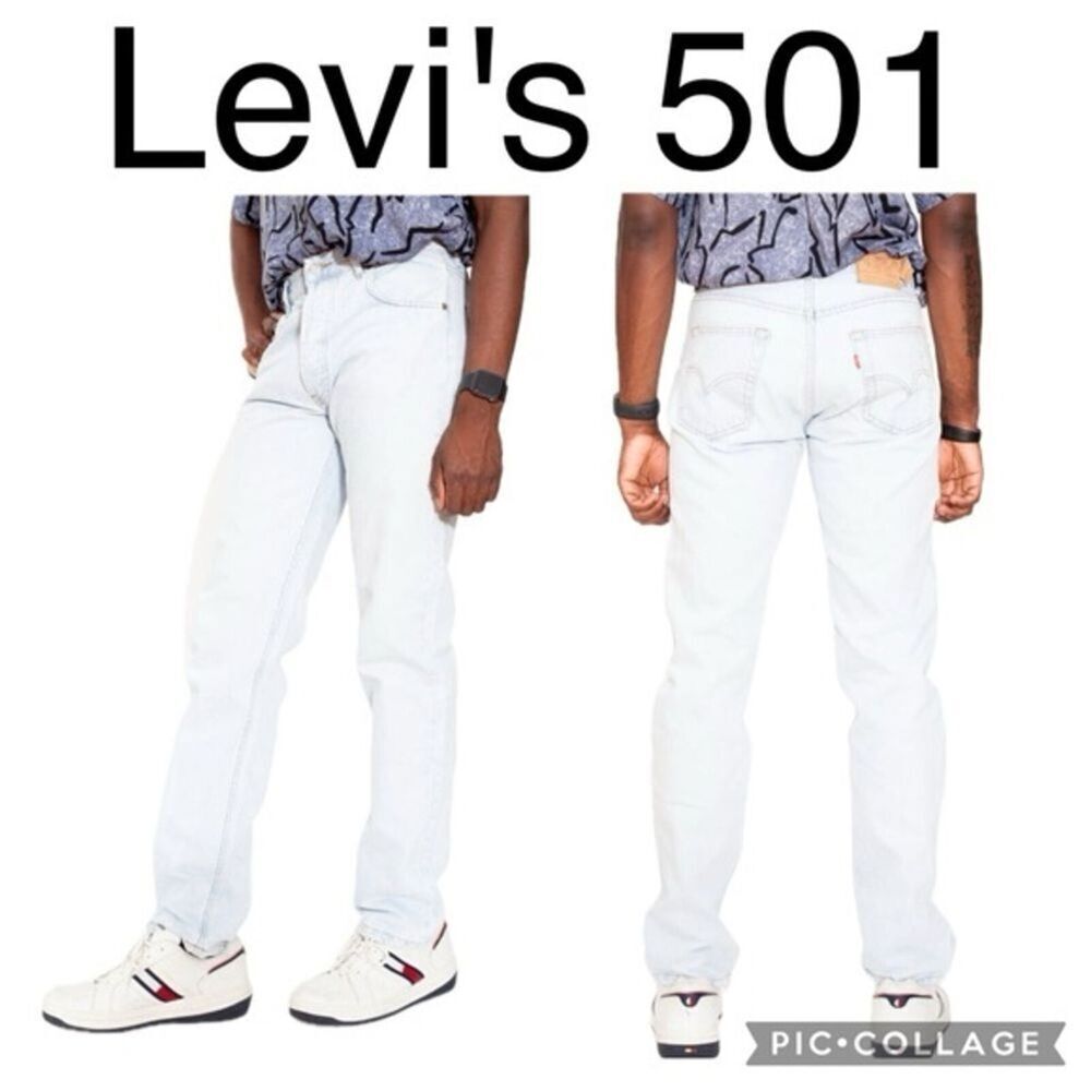 Levi's Vintage 90s light blue 501 jeans, size 26x32‎. N.W.T